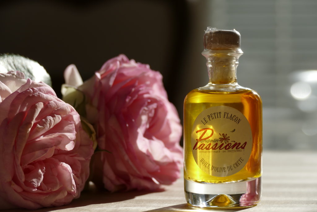 Petit flacon gandeliln passion huile d'olive