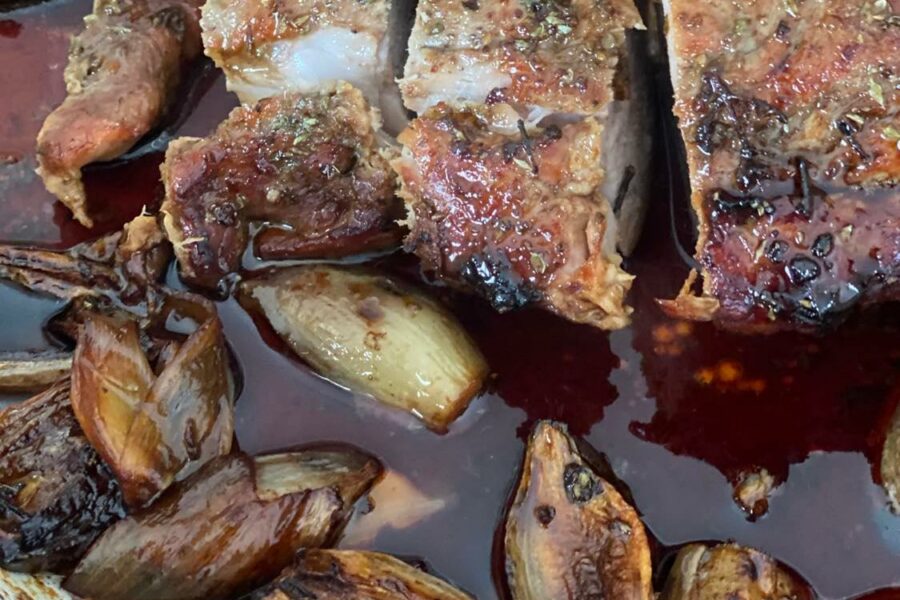 FILET MIGNON EN CROUTE D&rsquo;ORIGAN ET SIROP DE CAROUBE